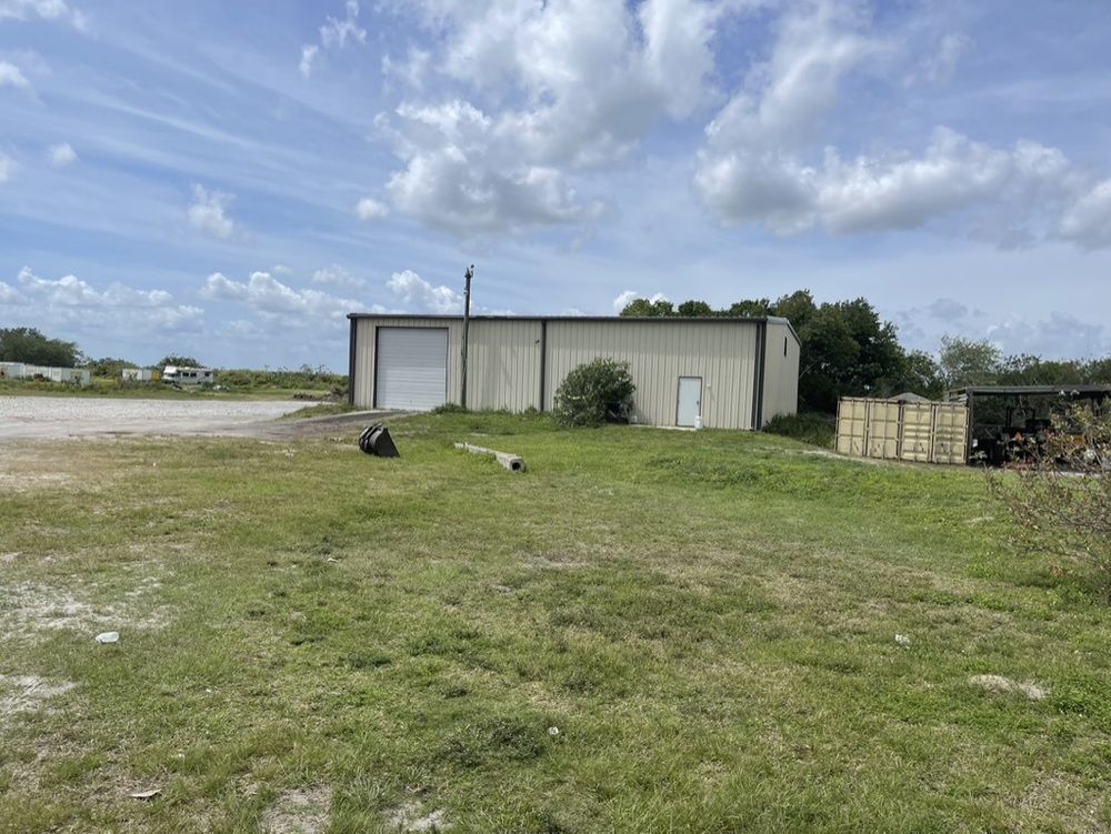 Heavy Industrial Property - 4 Acres Lay Up Yard, Warehouse, Office : 5101 W Eau Gallie Blvd, Melbourne, FL 32934